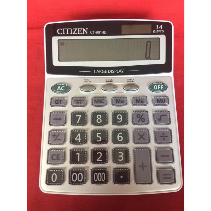 

Buruan serbu] Kalkulator CMZEN CT-9914 D (14 digit)