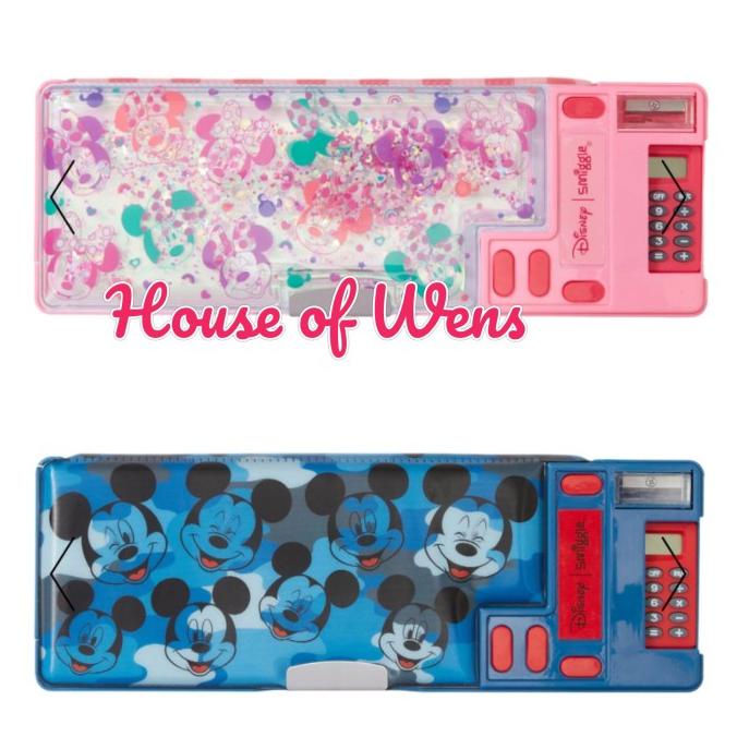 

Best Seller Smiggle Minnie & Mickey Mouse Pop Out Pencil Case Original Berkualitas