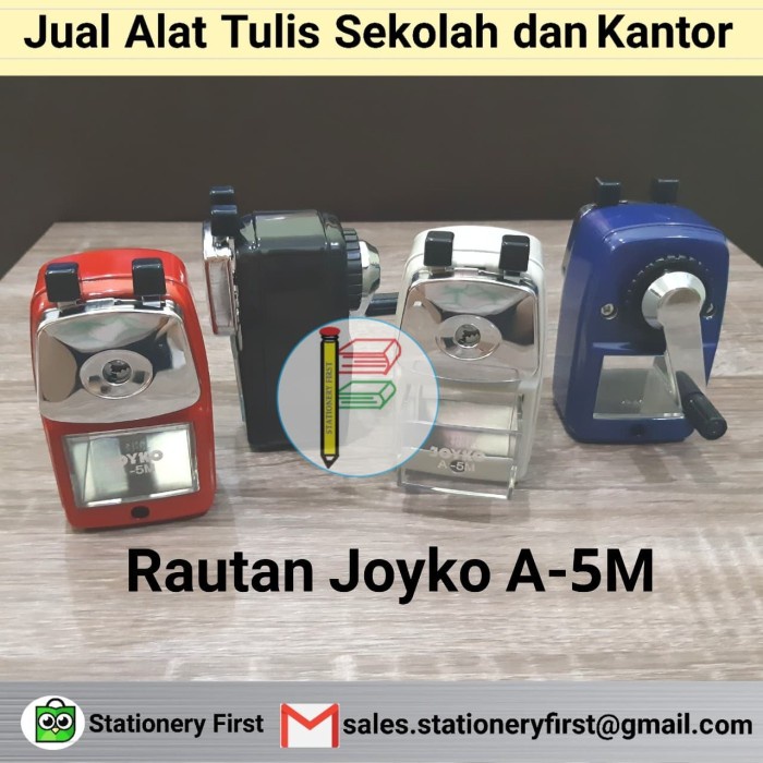 

Promo Rautan Putar Pensil Meja Besi Joyko A-5M