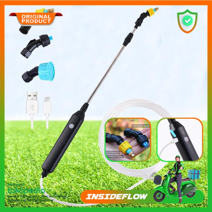 TERBARU Semprotan Air Elektrik Tanaman Hama Stik Sprayer Adjustable Portable /GUNTING DAHAN/BIBIT