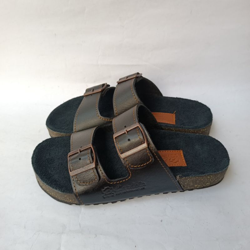 Sandal Slip On Carvil/Sandal Slip On Kulit by Cardola/Sandal Slip On Pria/Sandal Kulit Asli/Sandal K