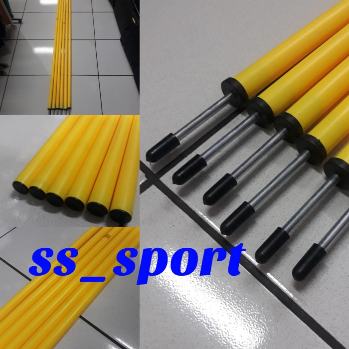 Promo Agility Posh Alat Latihan Kelincahan Sepak Bola Tiang Pole 1Set Isi.6