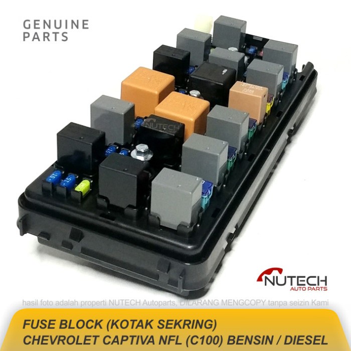 Fuse Block Kotak Box Sekring Sikring Captiva Nfl C100 Bensin Diesel Gm Best Deal