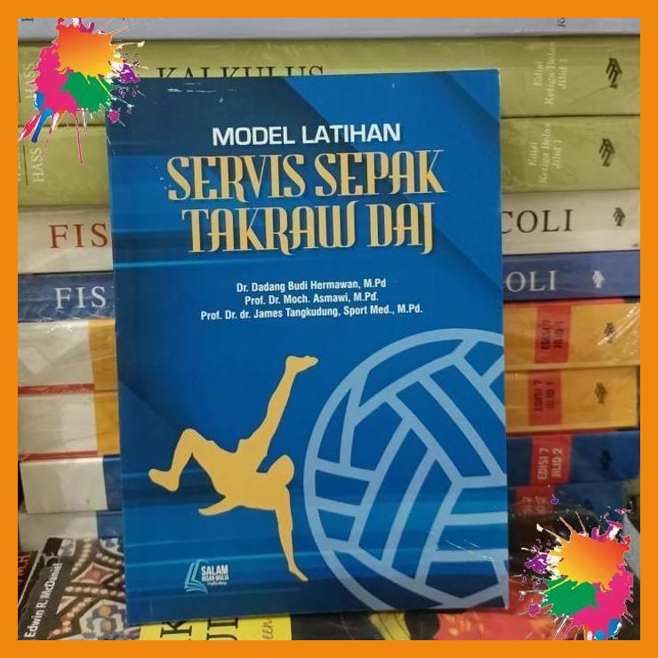 

original buku model latihan servis sepak takraw dai [fany]