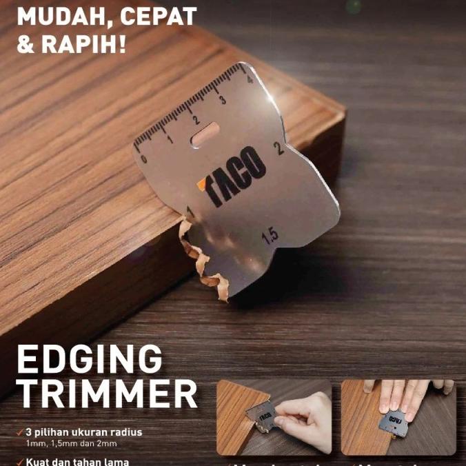 TACO EDGING TRIMMER - alat pemotong tepi Edging hpl