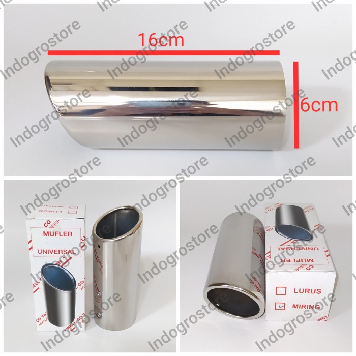 MUFFLER Sambungan Ujung Knalpot Mobil ERTIGA BALENO SPLASH SCROSS best