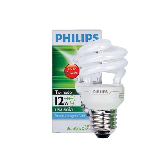 best produk] LAMPU PHILIPS TORNADO 12 WATT PUTIH LAMPU PHILIPS 12 WATT LAMPU SPIRAL