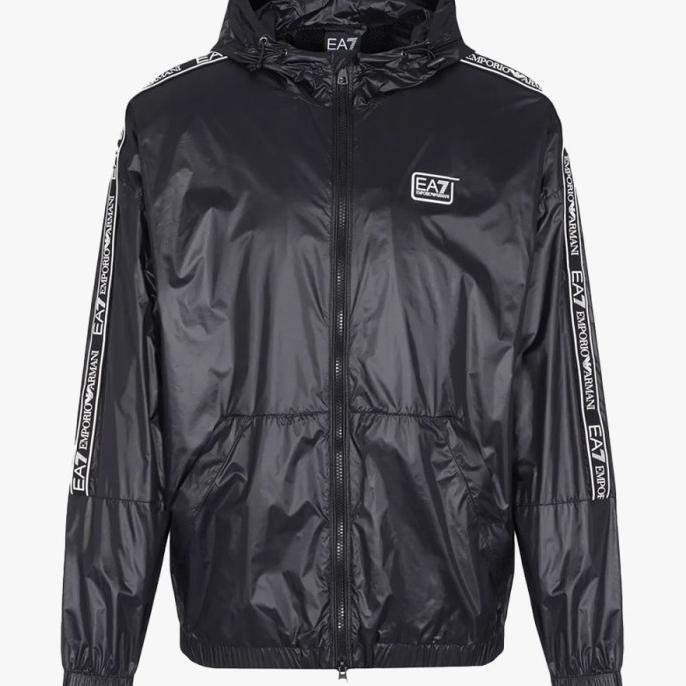 Jacket Pria Armani Emporio Ea7 Hoodie Waven Original Authentic Ohmymarketid