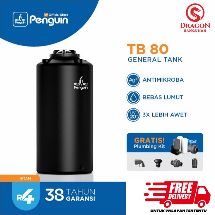 Terlaris Tangki Air Penguin Tb 80 / Toren Air Penguin 800 Ltr / Tandon Penguin