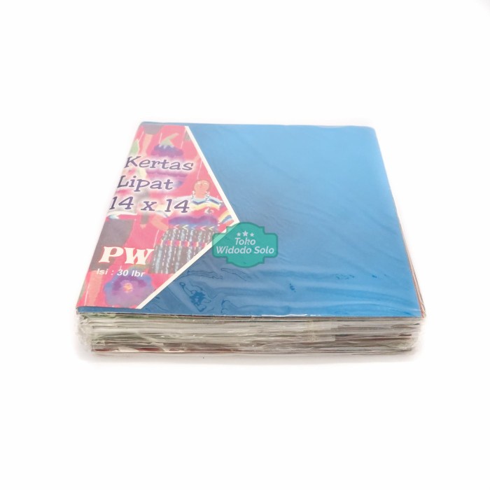

Kertas Lipat Marmer 1 Sisi 14x14cm Origami PW 1 Pack Isi 10