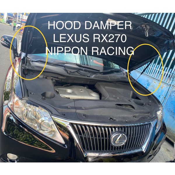 Termurah Shock kap mesin auto up Lexus RX270 merk Nippon Racing hood damper Best Seller