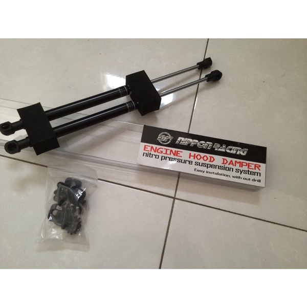 New Hood damper Honda City Hatchback merk Nippon Racing shock kap mesin sok Hemat