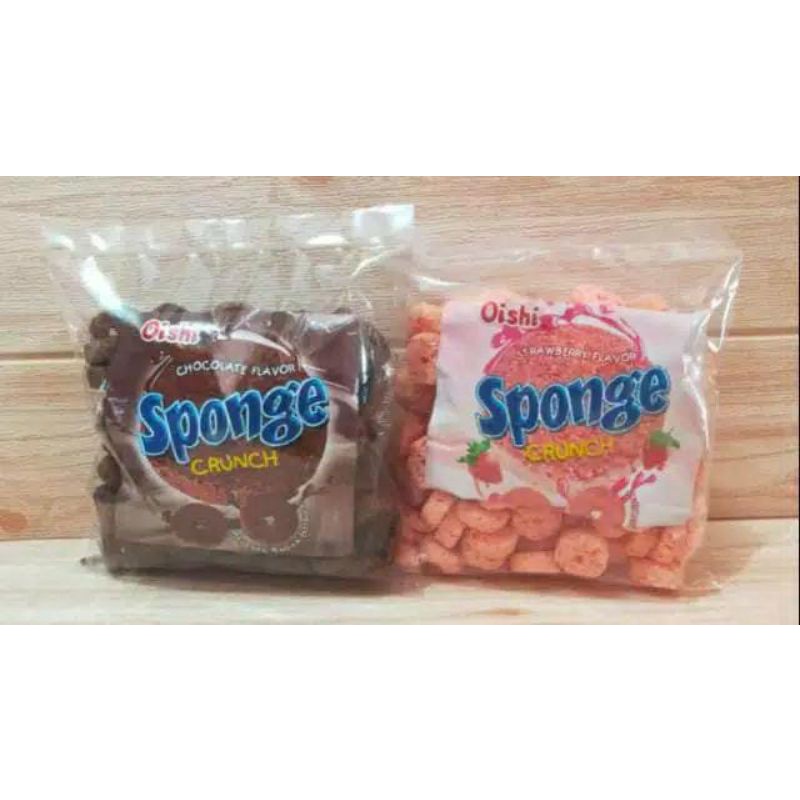 

OISHII SPONGE OISHII POPCORN 250 GRAM Snack Crunchy Coklat Strawberry Popcorn Karamel Butter Murah