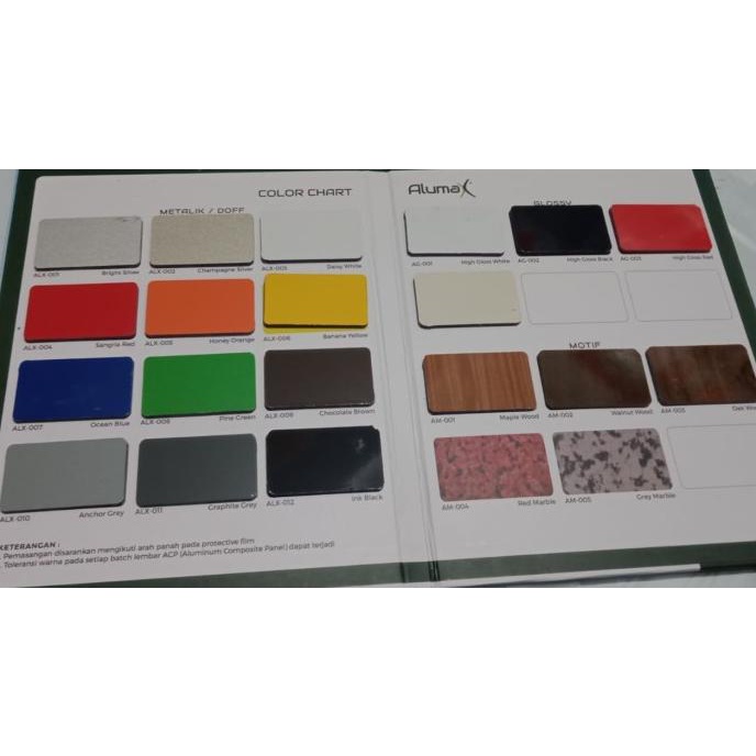 :>:>:>:>] ALUMAX Aluminium Composite Panel 2 sisi tebal 3mm