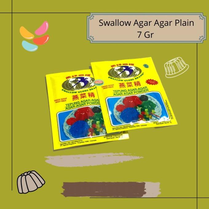 

&<&<&<&] agar agar swallow plain 7g