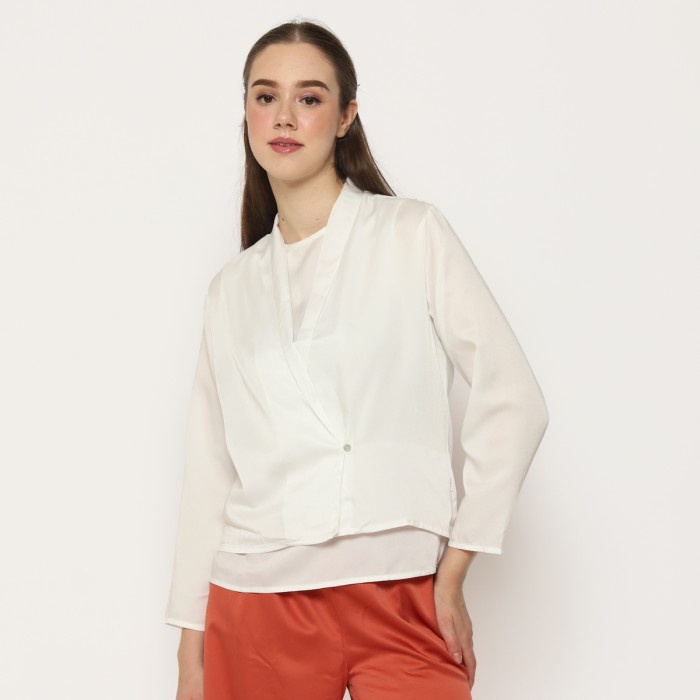 Rodeo - Cardigan Wanita - Abrina Cardigan - White