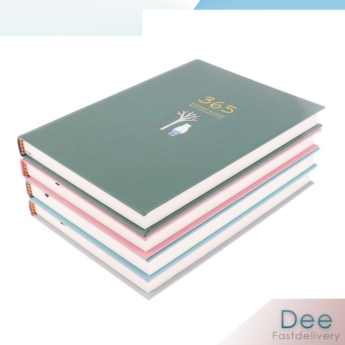 

Promo Buku Diary 365 Hari Hardcover Agenda Planner Book Terbaru