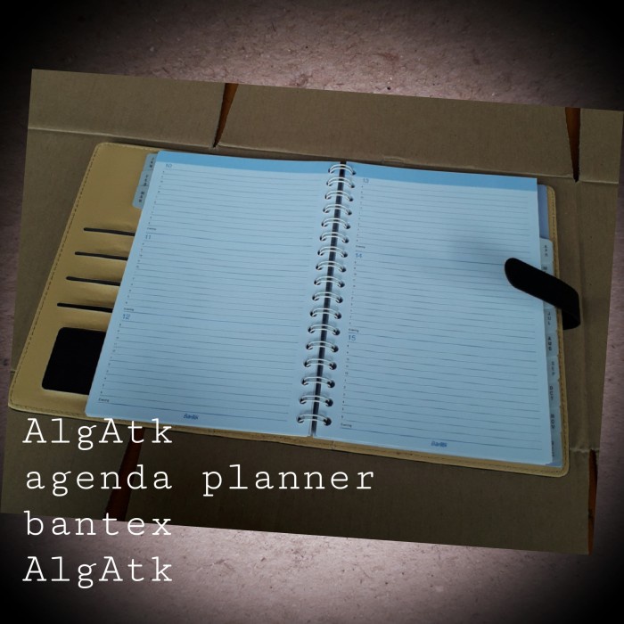 

Promo Buku Agenda Planner Bantex 7490.