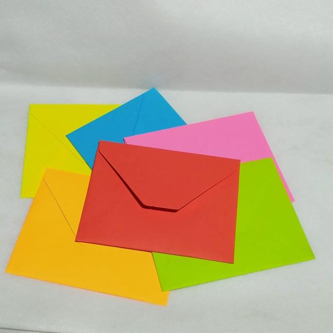 

@=@=@=@=] Amplop Mini Warna Warni Ukuran 7x5cm