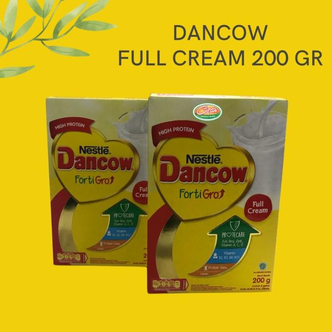 

+++++] dancow full cream 200 gram