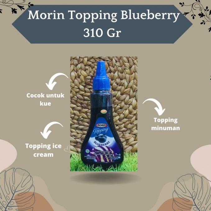 

@#@#@#] Morin Topping blueberry 310 gr