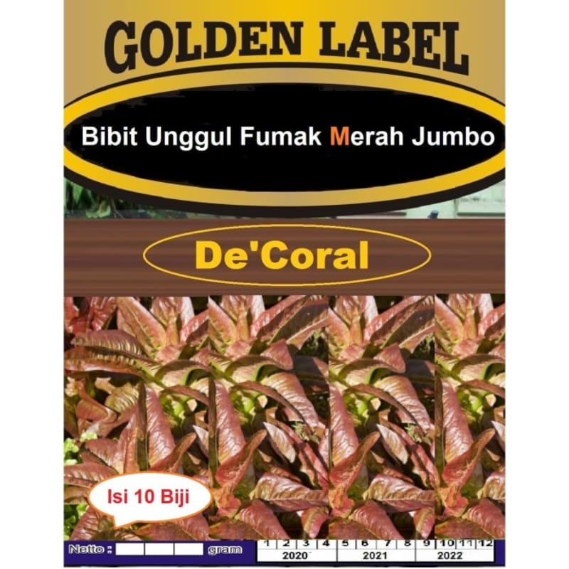 Bibit Unggul Fumak Merah Jumbo| Benih Fumak Merah Jumbo