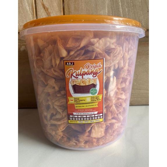 

Terjangkau KRIPIK KULPANG (KULIT PANGSIT) KEMASAN 1000GRAM (1KG) TOPLES ADA 6 VARIAN RASA