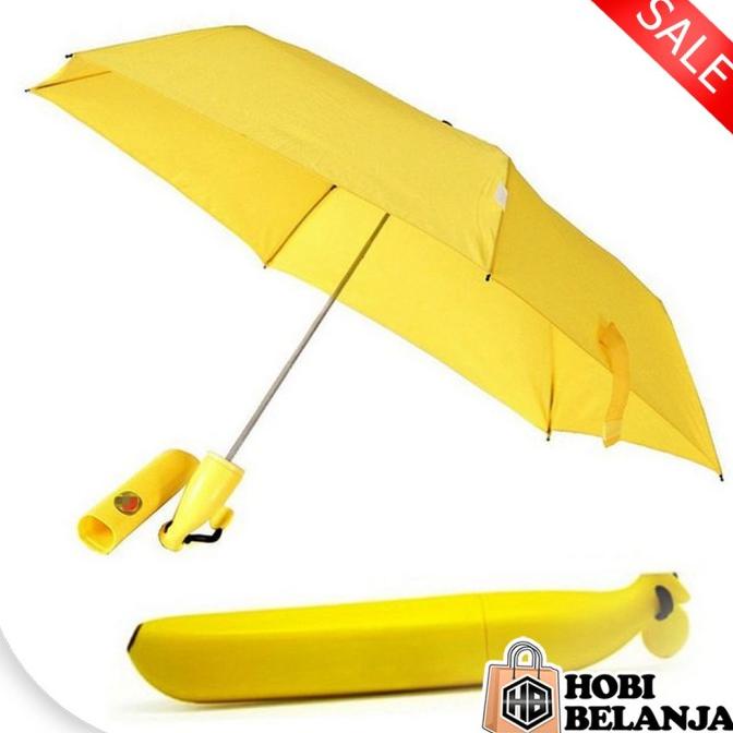 :0:0:0] Payung bentuk pisang / Payung lucu / Payung Kuning