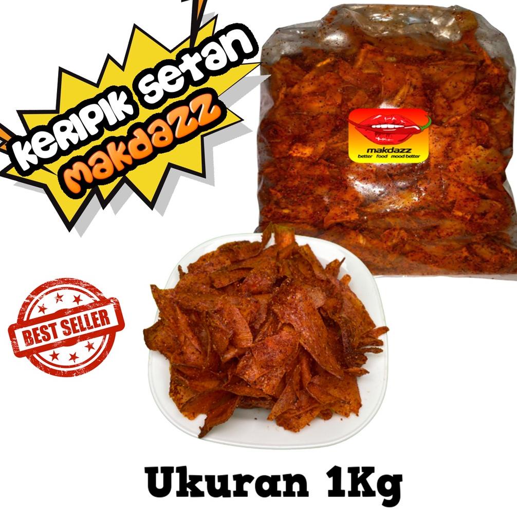 

Terjangkau Keripik Setan Kripset Keripik Singkong 1kg