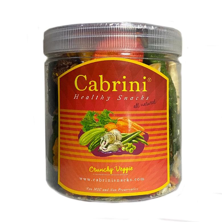 

Ready Cabrini Healthy Snacks - Crunchy Veggie ( 500 ml ) Keripik Sayur Premium