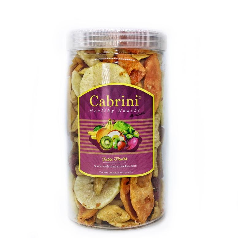 

Cabrini Healthy Snacks - Tutti Frutti ( 1000 ml ) Keripik Buah Premium Best Seller