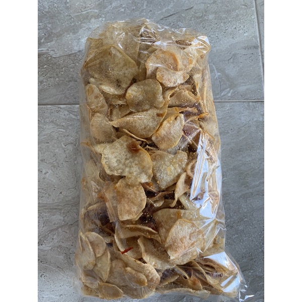 

Ready keripik talas pedas manis 1kg basah/ lengket Non COD