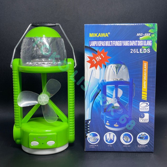 TERMURAH Kipas Angin Portable Multifungsi Lampu Emergency Senter Lampu Meja /KIPAS ANGIN MINI/KIPAS