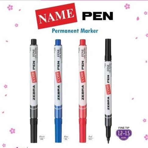 

BARANG TERBARU !!! ZEBRA NAME PEN PERMANENT MARKER SPIDOL PERMANEN WARNA - TERLARIS