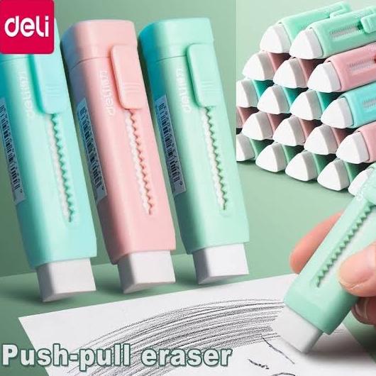 

BARANG TERBARU !!! SLIDING PUSH PULL ERASER PENGHAPUS PENSIL MEKANIK SEGITIGA - TERLARIS