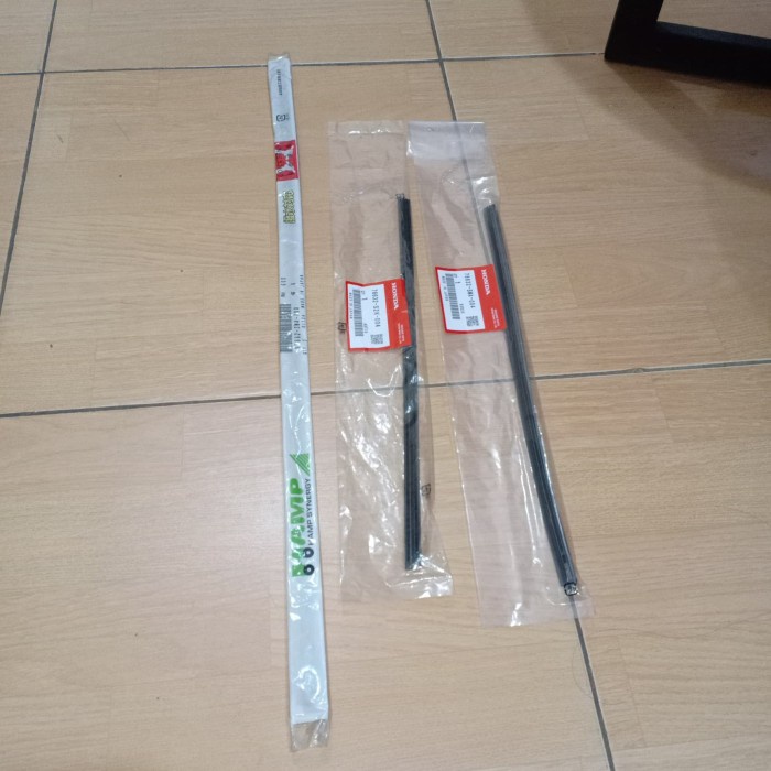 [New Ori] Karet Wiper Set Depan Belakang Jazz Ge8 2008-2013 Genuine Terbaru