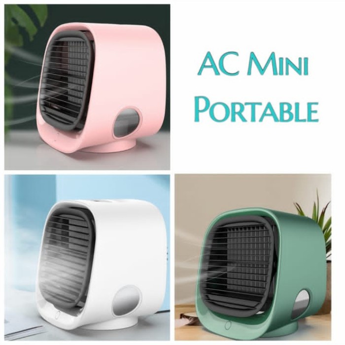 TERBARU AC Mini Portable Air Cooler pendingin ruangan terbaru /KIPAS ANGIN MINI/KIPAS ANGIN
