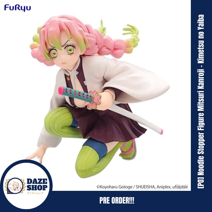 [Po] Noodle Stopper Figure Mitsuri Kanroji - Kimetsu No Yaiba Ready