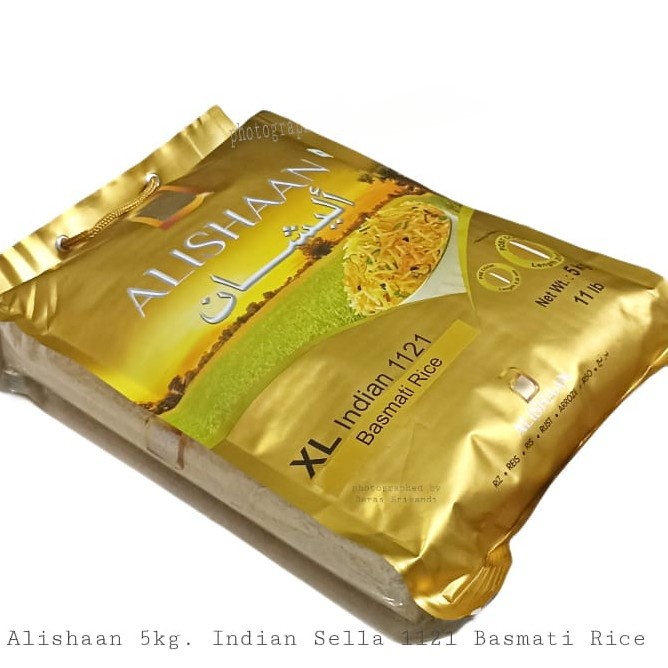 

,,,,,,,] Beras Basmati Creamy Sella XL 5 kg Beras long grain 1121