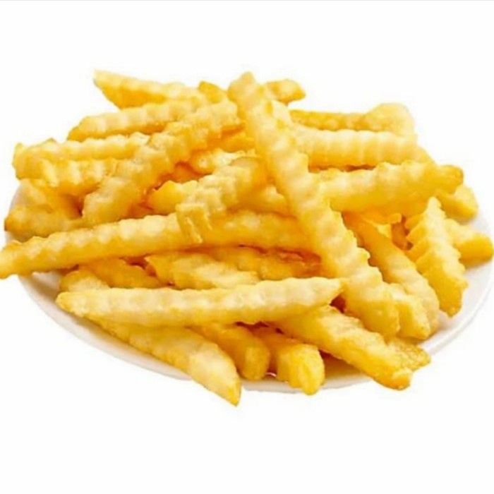 

Kentang frozen Crinkle 2,5kg french fries