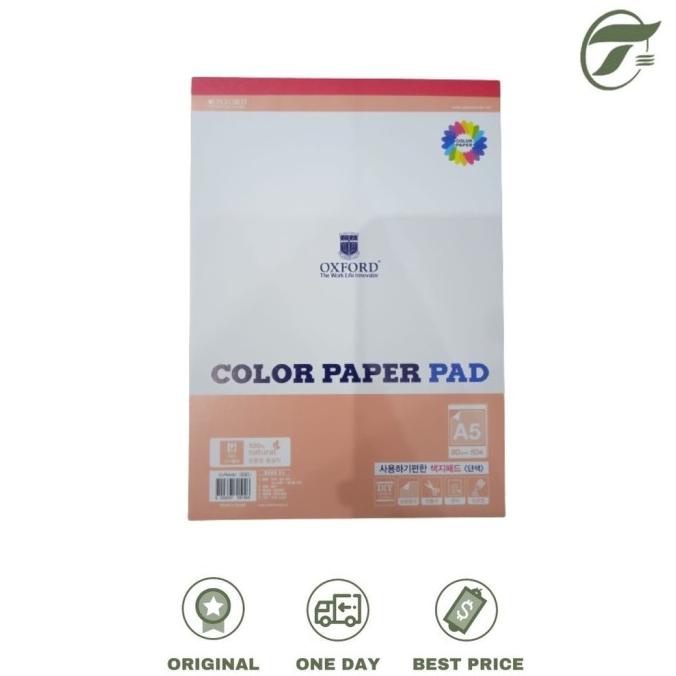 

BARANG TERBARU !!! OXFORD COLOR PAPER LEGAL NOTEPAD BUKU MEMO NOTES POLOS KERTAS WARNA - TERLARIS