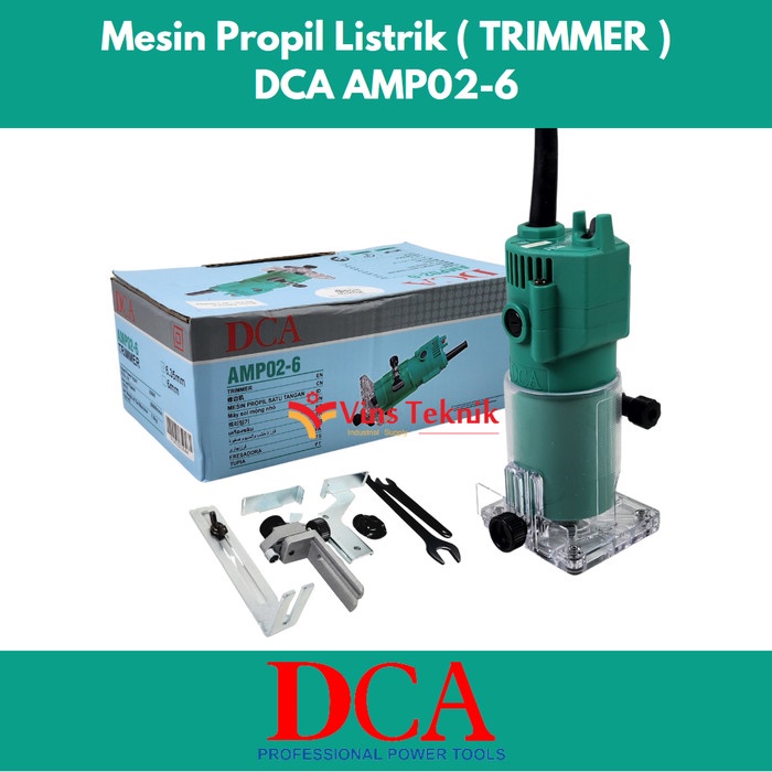 Mesin profil kayu trimmer router AMP02-6 DCA AMP 02-6 -Lulas G