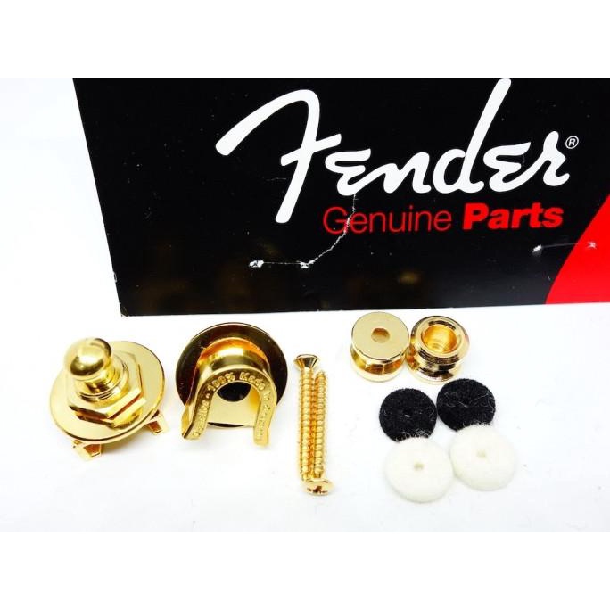 Fender Schaller Strap Locks Gold 0022043049