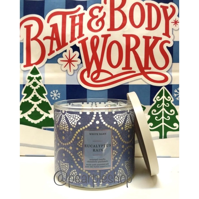 ✅Ready Bath And Body Works Candle - Eucalyptus Rain Berkualitas