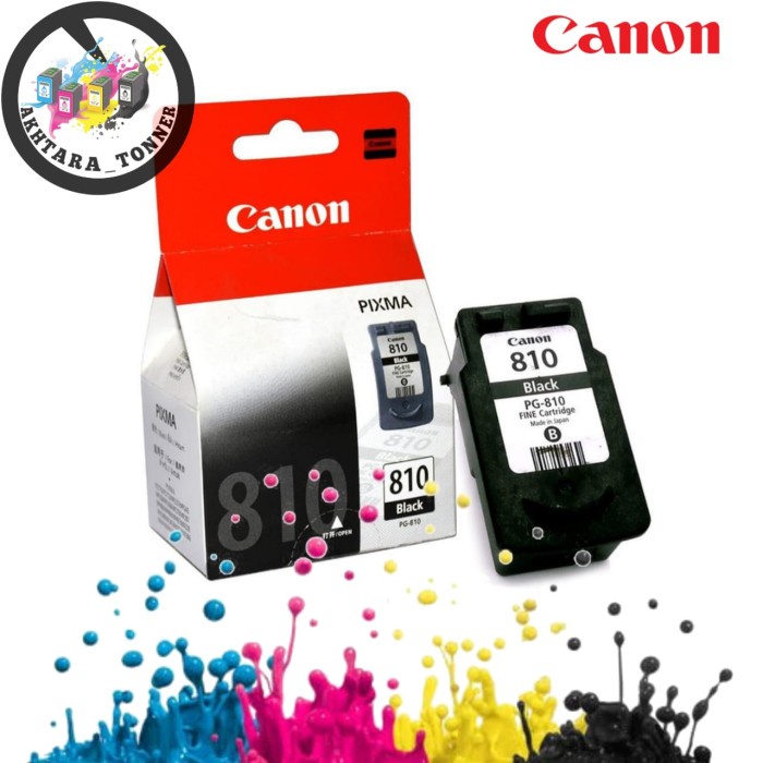 Terbaru Catridge Canon Pg 810 Black Dan Cl 811 Color (Varian) For Ip2770,Mp287 Promo