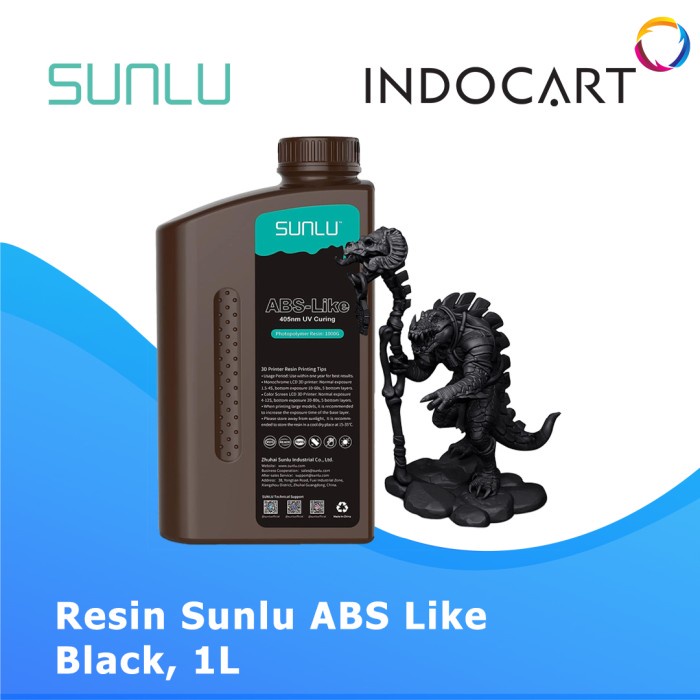 

INDOCART TINTA RESIN 3D PRINTER SUNLU ABS LIKE RESIN 1KG
