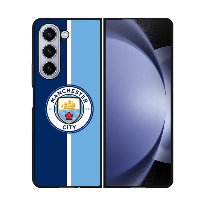 Case Casing Softcase Hardcase Samsung Galaxy Z Fold 5 5G Man City Logo DF356