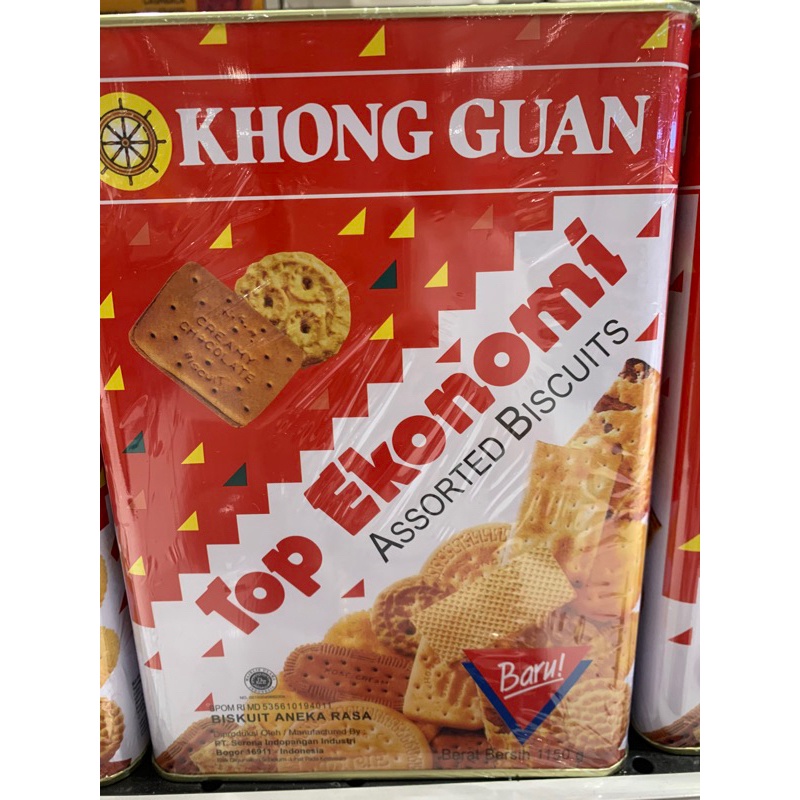 

Khong Guan Top Ekono Assorted Biscuits 1150 Gr