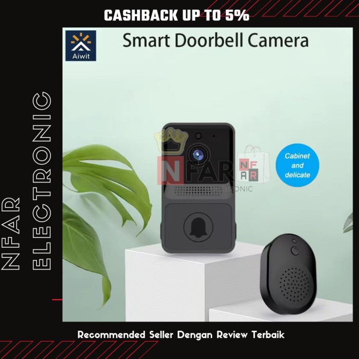 Promo Bel Rumah Kamera Wireless Waterproof Bell Rumah Camera Cctv Bel Pintu