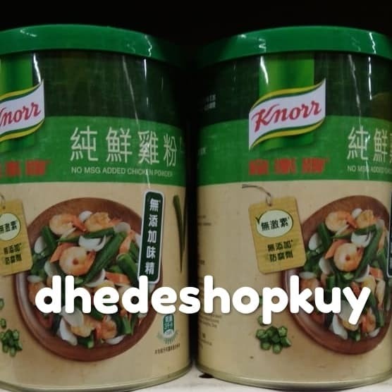 

Dimensi Knorr Chicken Powder No Msg 273G